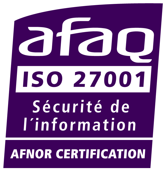 Logo AFAQ ISO/IEC 27001, AFNOR Certification